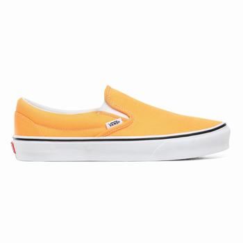 Vans Neon Classic - Miesten Slip-on kengät - Oranssi/Valkoinen